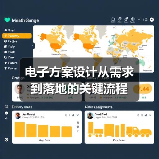 电子方案设计从需求到落地的关键流程