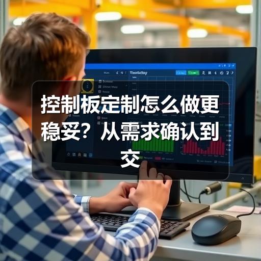 控制板定制怎么做更稳妥？从需求确认到交付验收的实用指南