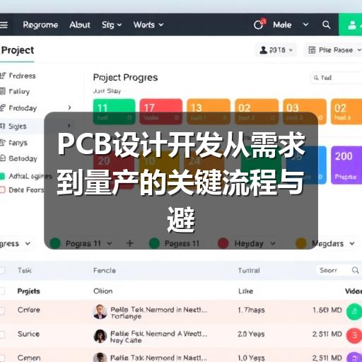 PCB设计开发从需求到量产的关键流程与避坑要点