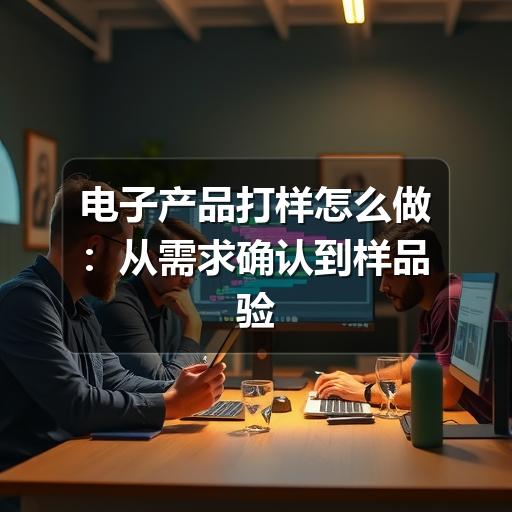 电子产品打样怎么做：从需求确认到样品验证的实用指南