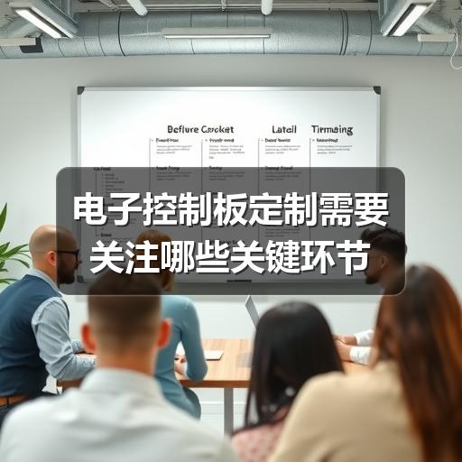 电子控制板定制需要关注哪些关键环节