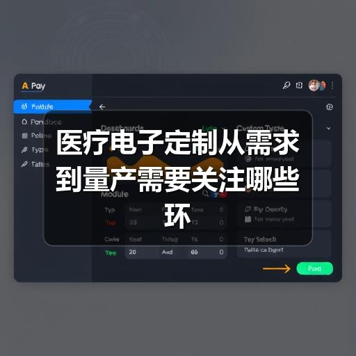 医疗电子定制从需求到量产需要关注哪些环节
