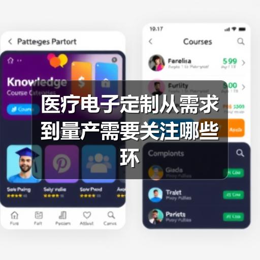 医疗电子定制从需求到量产需要关注哪些环节