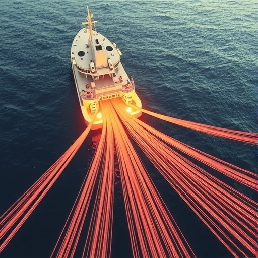 NEC建造跨大西洋光缆(图1) NEC建造跨大西洋光缆(图1)