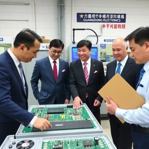 广东省委书记李希、省长王伟中等领导莅临广东微容科技调研指导(图1)