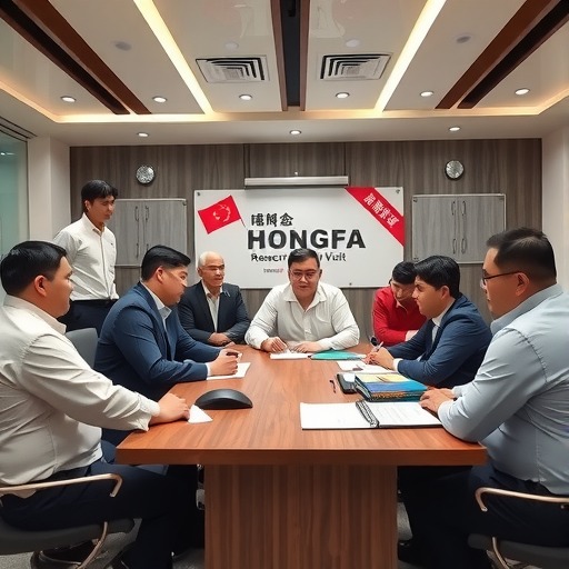 全国政协调研组到宏发调研(图1)