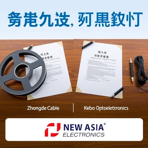 新亚电子拟收购中利集团持有的中德电缆100%股权及科宝光电30%股权(图1)