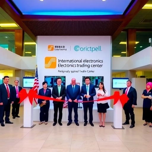 电子元器件和集成电路国际交易中心正式揭牌(图1)