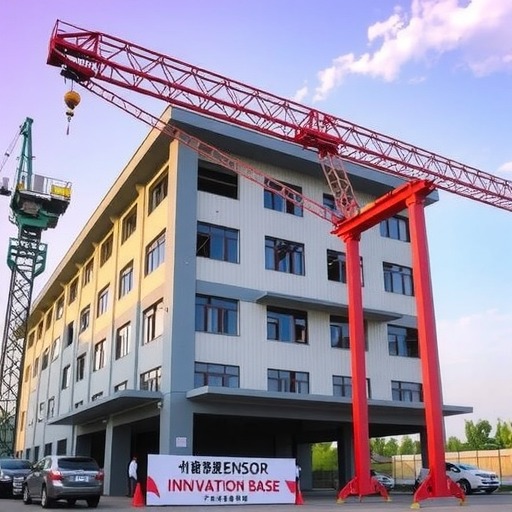 总投资超17亿元，石家庄市鹿泉经济开发区MEMS传感器产业创新基地项目封顶(图1)