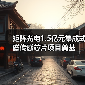 矩阵光电1.5亿元集成式磁传感芯片项目奠基(图1) 矩阵光电1.5亿元集成式磁传感芯片项目奠基(图1)