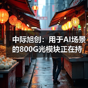 中际旭创:用于AI场景的800G光模块正在持续出货和取得收入(图3) 中际旭创:用于AI场景的800G光模块正在持续出货和取得收入(图3)