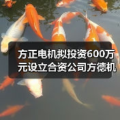 方正电机拟投资600万元设立合资公司方德机器人（图4）