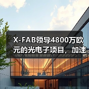 X-FAB领导4800万欧元的光电子项目，加速硅光子制造和集成技术发展（图1）