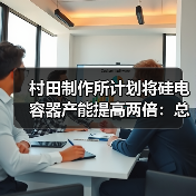 村田制作所计划将硅电容器产能提高两倍：总投资 100 亿日元，有望用于智能手机（图4）
