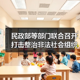 民政部等部门联合召开打击整治非法社会组织电视电话会议（图4）