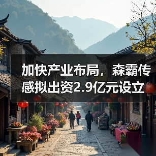 加快产业布局，森霸传感拟出资2.9亿元设立并购基金（图4）