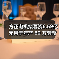 方正电机拟募资6.69亿元用于年产 80 万套新能源汽车驱动电机项目（图4）