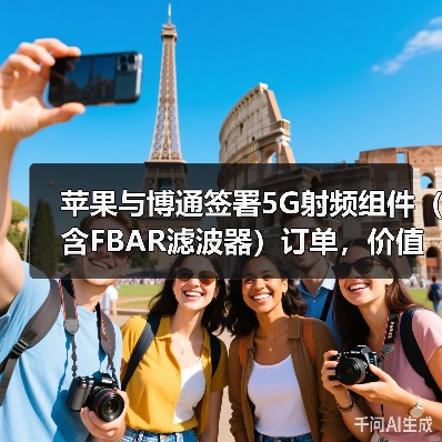 苹果与博通签署5G射频组件(含FBAR滤波器)订单,价值数十亿美元(图4) 苹果与博通签署5G射频组件(含FBAR滤波器)订单,价值数十亿美元(图4)