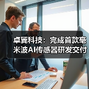 卓翼科技:完成首款毫米波AI传感器研发交付(图1) 卓翼科技:完成首款毫米波AI传感器研发交付(图1)
