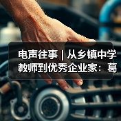 电声往事 | 从乡镇中学教师到优秀企业家:葛南尧先生访谈(之一)(图1) 电声往事 | 从乡镇中学教师到优秀企业家:葛南尧先生访谈(之一)(图1)