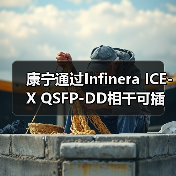 康宁通过Infinera ICE-X QSFP-DD相干可插拔技术实现2400公里400G传输纪录(图2) 康宁通过Infinera ICE-X QSFP-DD相干可插拔技术实现2400公里400G传输纪录(图2)