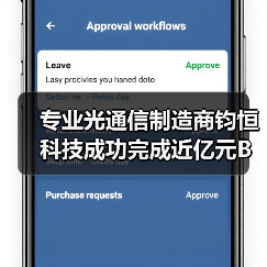 专业光通信制造商钧恒科技成功完成近亿元B轮融资(图1) 专业光通信制造商钧恒科技成功完成近亿元B轮融资(图1)