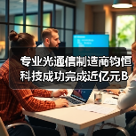 专业光通信制造商钧恒科技成功完成近亿元B轮融资(图3) 专业光通信制造商钧恒科技成功完成近亿元B轮融资(图3)