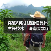 突破8英寸铌酸锂晶体生长技术,济南大学团队助力光通信产业发展(图4) 突破8英寸铌酸锂晶体生长技术,济南大学团队助力光通信产业发展(图4)