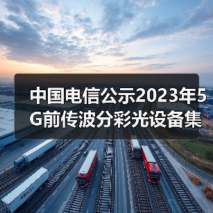 中国电信公示2023年5G前传波分彩光设备集采结果（图1）