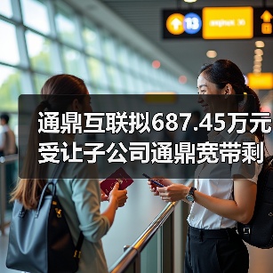 通鼎互联拟687.45万元受让子公司通鼎宽带剩余1.27%股权（图2）