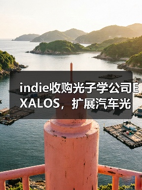indie收购光子学公司EXALOS,扩展汽车光学与传感业务(图3) indie收购光子学公司EXALOS,扩展汽车光学与传感业务(图3)
