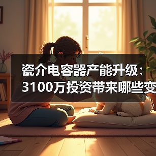 瓷介电容器产能升级:3100万投资带来哪些变革?(图4) 瓷介电容器产能升级:3100万投资带来哪些变革?(图4)