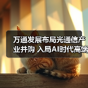 万通发展布局光通信产业并购 入局AI时代高端市场（图4）