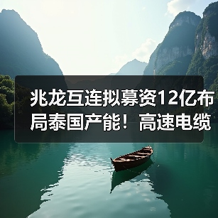 兆龙互连拟募资12亿布局泰国产能!高速电缆项目如何助力未来发展?(图3) 兆龙互连拟募资12亿布局泰国产能!高速电缆项目如何助力未来发展?(图3)