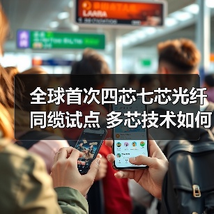 全球首次四芯七芯光纤同缆试点 多芯技术如何突破光通信容量瓶颈?(图2) 全球首次四芯七芯光纤同缆试点 多芯技术如何突破光通信容量瓶颈?(图2)