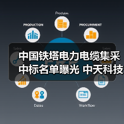 中国铁塔电力电缆集采中标名单曝光 中天科技份额第一(图1) 中国铁塔电力电缆集采中标名单曝光 中天科技份额第一(图1)