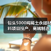包头5000吨稀土永磁材料项目投产,高端制造再升级(图1) 包头5000吨稀土永磁材料项目投产,高端制造再升级(图1)
