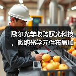 歌尔光学收购驭光科技,微纳光学元件布局加速,产业链协同效应凸显(图4) 歌尔光学收购驭光科技,微纳光学元件布局加速,产业链协同效应凸显(图4)