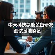 中天科技氢能装备研发测试基地奠基（图1）