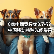 8家中标竟只卖8.7折?中国移动特种光缆集采引关注(图3) 8家中标竟只卖8.7折?中国移动特种光缆集采引关注(图3)