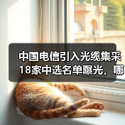 中国电信引入光缆集采18家中选名单曝光,哪些企业上榜?(图3) 中国电信引入光缆集采18家中选名单曝光,哪些企业上榜?(图3)