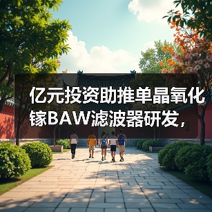 亿元投资助推单晶氧化镓BAW滤波器研发,破局5G芯片卡脖子难题(图1) 亿元投资助推单晶氧化镓BAW滤波器研发,破局5G芯片卡脖子难题(图1)