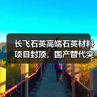长飞石英高端石英材料项目封顶,国产替代突破在即(图4) 长飞石英高端石英材料项目封顶,国产替代突破在即(图4)