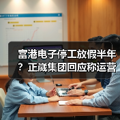 富港电子停工放假半年?正崴集团回应称运营无碍(图4) 富港电子停工放假半年?正崴集团回应称运营无碍(图4)