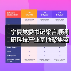 宁夏党委书记梁言顺调研科技产业基地聚焦蓝宝石晶体产业推动高质量发展（图1）
