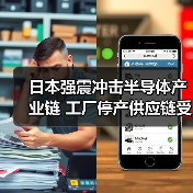日本强震冲击半导体产业链 工厂停产供应链受扰（图1）
