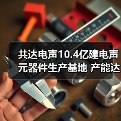 共达电声10.4亿建电声元器件生产基地 产能达3400万件（图4）