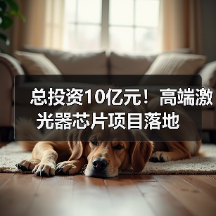 总投资10亿元！高端激光器芯片项目落地（图3）