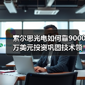 索尔思光电如何靠9000万美元投资巩固技术领先？（图1）