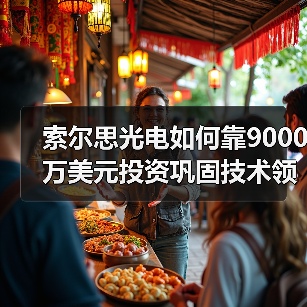 索尔思光电如何靠9000万美元投资巩固技术领先？（图3）